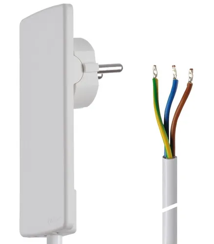 Evoline Strom Anschlusskabel 1.50 m - Weiss - Steckdosen & Zubehör, flexibles und hochwertiges Anschlusskabel für eine zuverlässige Stromversorgung im gesamten Haushalt.