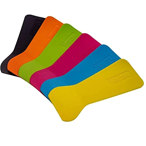 Tefal XA900203 Raclette-Schaber, 6 Stück (Mehrfarbig) von Tefal