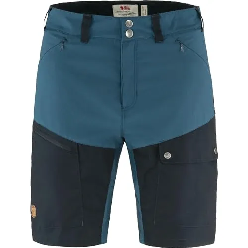 Fjällräven Damen Abisko Midsummer Shorts, Indigo Blue/Dark Navy, 46