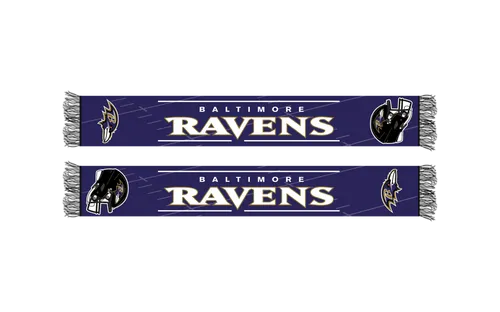 Baltimore Ravens NFL kuscheliger Fan Schal 140cm x 20cm