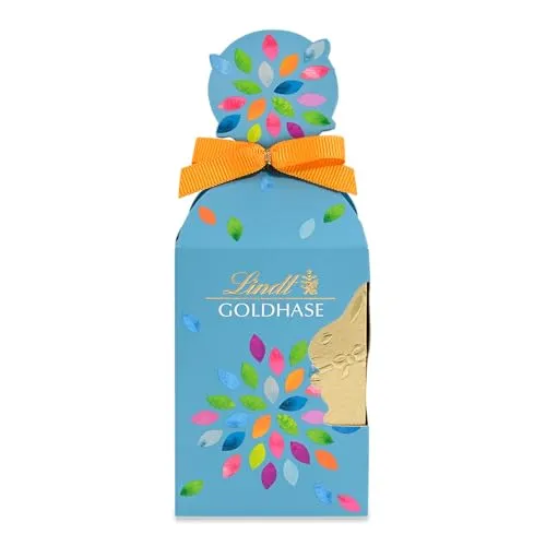 Lindt Oster Goldhase Vollmilch 87g - Genießen Sie die feine Vollmilchschokolade in Form des beliebten Osterhasen. Ideal als Geschenk oder zur eigenen Freude – ein Genuss für jede Gelegenheit.
