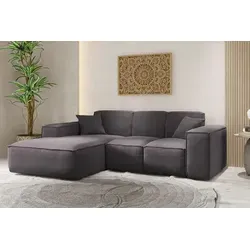 Kaiser Möbel Ecksofa SIENA Dunkelgrau von Kaiser Möbel