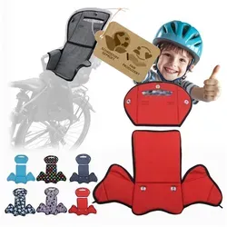 BambiniWelt by Rafael K. Fahrradkindersitz Ersatzbezug Sitzkissen für Fahrradsitz kompatibel mit Römer Jockey M4, ab: 2, bis: 6 rot
