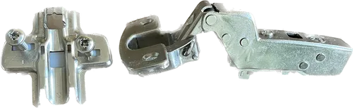 Hettich Topfscharnier Sensys innenliegend, vernickelt, 35 mm, ohne Abdeckplatte