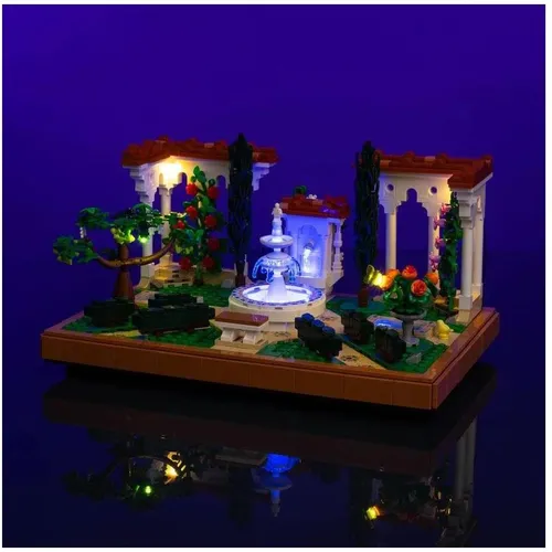 Light my bricks LMB 2.0 LED Licht Set für LEGO 10359 Springbrunnengarten (10359)