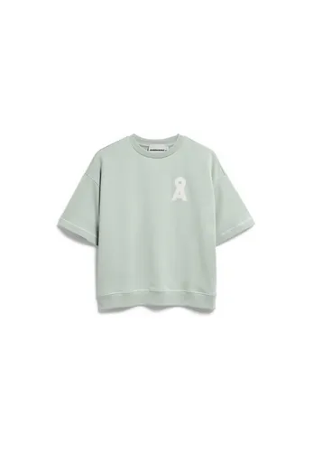 ARMEDANGELS - Damen Bamikaa T-Shirt Gr XS grün - Oversize-Damen-T-Shirt aus 100% Bio-Baumwolle in frischem Grün. Ideal für den Alltag und bequem zu tragen. Entdecken Sie weitere nachhaltige Mode von ARMEDANGELS bei Bergfreunde.de!
