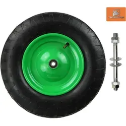 Ersatzrad Schubkarrenrad 4.80/4.00-8 mit Achse 390mm