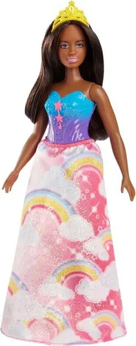 Mattel Barbie Dreamtopia Prinzessin Puppe, mit gelber Krone