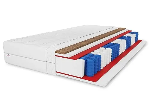 ZONEN Taschenfederkernmatratze Salsa Kokos 200x200 cm von MARPUR