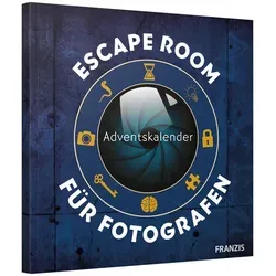 FRANZIS 60699 - Escape Room Adventskalender für Fotografen - Kalender mit 24 spannenden Rätseln, die Ihr fotografisches Know-how herausfordern und erweitern - ideal für Anfänger und Profis!