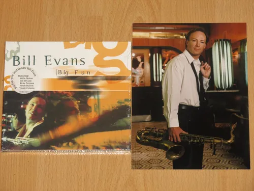 Bill Evans - Big Fun - Les McCann - Randy Brecker  + Promofoto - Neu & ovp