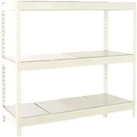 PROREGAL Schwerlastregal Yeti Three 150 x 120 x 45 cm – 400 kg Traglast - Robustes Schwerlastregal mit 3 höhenverstellbaren Stahlböden für Werkstatt und Lager. Einfache Montage und hohe Stabilität für bis zu 400 kg pro Ebene. Ideal für vielseitige Anwendungen.