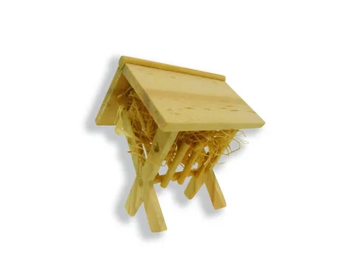 RIFFELMACHER & WEINBERGER Krippe Riffelmacher Krippenzubehör Futterkrippe aus Holz