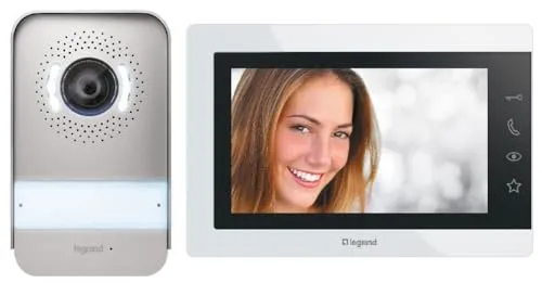 Legrand 367910 EASYKIT Essential Video-Türsprechanlagen-Set - Haus-Alarmanlagen mit 7