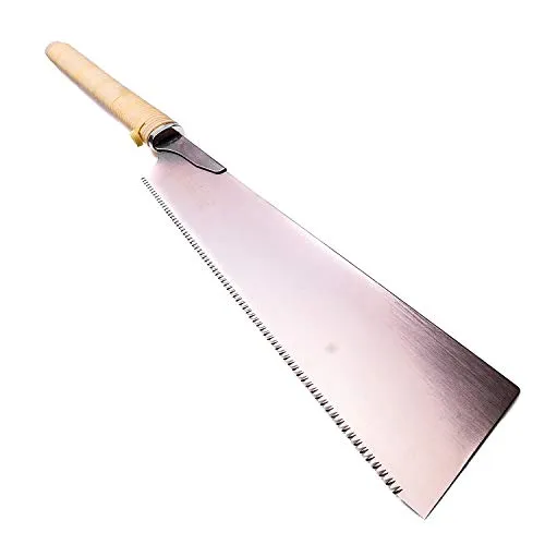 Tamashii Super Hard 06-270 450 - Hochwertige Säge - Sägen – 10,6 Zoll Klingenlänge, speziell behandelt für Schlaghärtung und Rostbeständigkeit, ideal für präzise Schnitte in Holz.