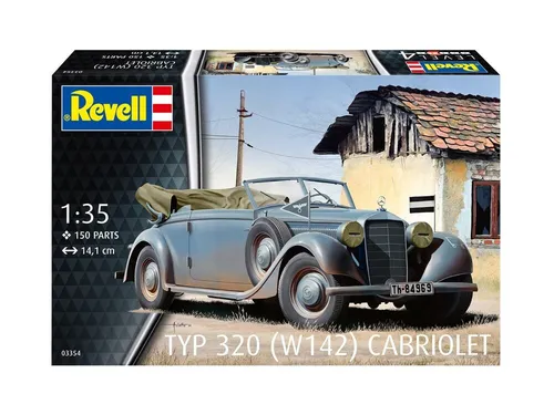 Revell 03354 Typ 320 (W142) Cabriolet D.Wehrmacht von Revell