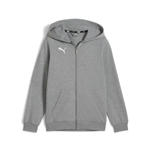 Puma Teamgoal Hooded Sweat Full Zip Kinder von PUMA
