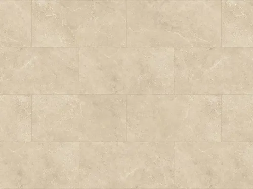 BASICfloor Premium Klickvinyl Travertin Fliese 7mm - BASICfloor Premium Klickvinyl Travertin Fliese mit 7 mm Stärke und integrierter Trittschalldämmung. Ideal für Feuchträume dank wasserresistentem SPC-Kern. Modernes Design und einfache Verlegung – der perfekte Boden für jeden Raum!