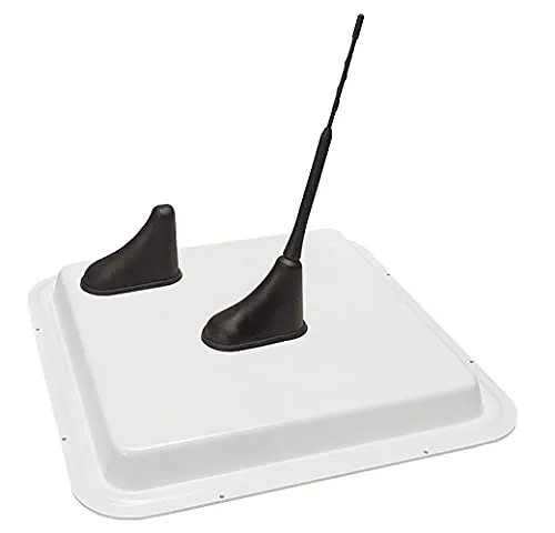 ATTB Antennentechnik Bad Blankenburg 3799.30 Antenne LTE WLAN GPS FM DAB+ Montageplatte für Wohnmobile / Caravan Aktive Kombiflex Dachantenne