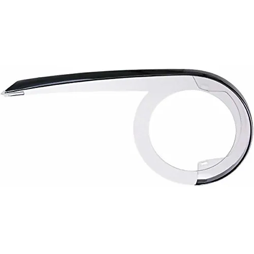 Hesling Cambio Kettenschützer Transparent, Schwarz, Einheitsgröße - Robuster Kettenschützer für Fahrräder, schützt zuverlässig vor Schmutz und Beschädigungen. Ideal für Ketten mit bis zu 48 Zähnen und Ø 22 cm.