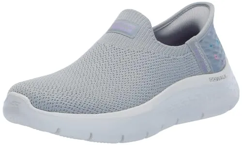 Skechers GO WALK FLEX-SUNSET ROSE Slip-On Sneaker - Veganer Freizeitschuh mit Skechers Handsfree Slip-ins Funktion, atmungsaktiv und maschinenwaschbar, ideal für den Alltag.