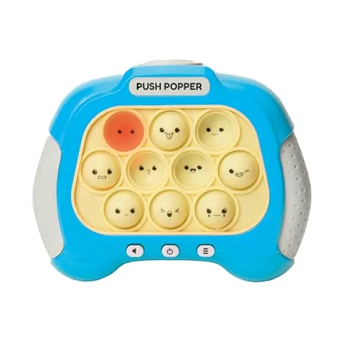 winning Elektronisches Fidget Push Popper Spiel mit mehreren Spielmodi in Blau