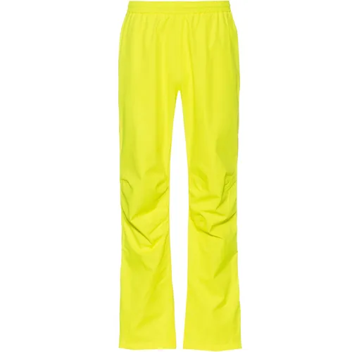 Gonso Save Pants M safety yellow (M10599) XXL - Herren Radhosen & Shorts, wasserdicht mit 10.000 mm Wassersäule und Abriebschutz am Gesäß für Langlebigkeit und Komfort bei Outdoor-Aktivitäten.
