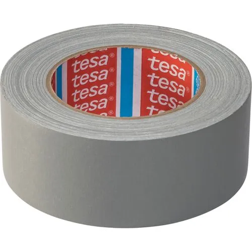 tesaband 4651 grau, 50mm x 25m – Hochleistungs-Klebeband - Klebeprodukte: Ideal zum Kennzeichnen und Abdichten, mit herausragender Klebeleistung und Festigkeit für vielseitige Anwendungen.