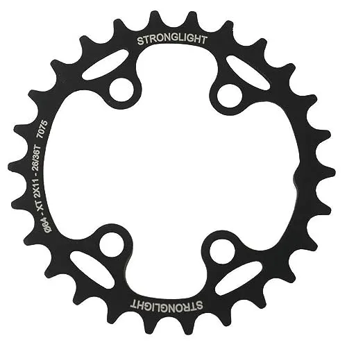 Stronglight Kettenblatt-2286577710 schwarz 24(34) Zähne
