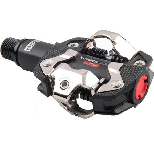 Look X-Track Race Kohlenstoff Schwarz Pedale - Fahrradpedale für MTB, besonders leicht und robust, ideal für optimale Kraftübertragung und Sicherheit beim Fahren.
