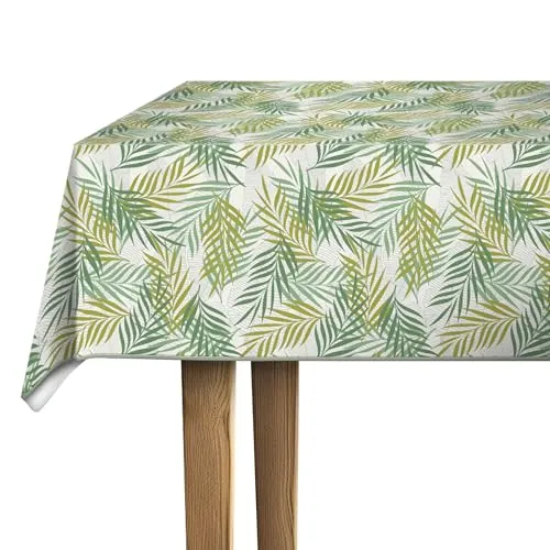 d-c-fix Wachstuchtischdecke PVC-free Rain Forest - abwaschbar wasserdicht - In- & Outdoor - Wachstuch Plastik-Tischdecke Wachstischdecke Tischtuch - 110 cm x 140 cm eckig