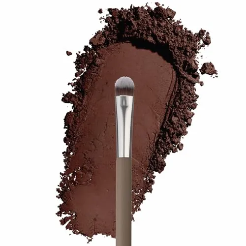 Sandstone Soft Collection Make-up-Pinsel – Professioneller Lidschatten-Pinsel zum Auftragen und Verblenden von Lidschatten. Ultraweiche Borsten und einfach zu verwenden. Veganer Make-up-Pinsel