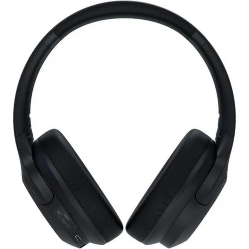Devia Bluetooth-Kopfhörer EarBass Pro1 schwarz mit ANC - Kabellose Headset mit 13 Stunden Akkulaufzeit und aktivem Noise Cancelling für ein ungestörtes Hörerlebnis.