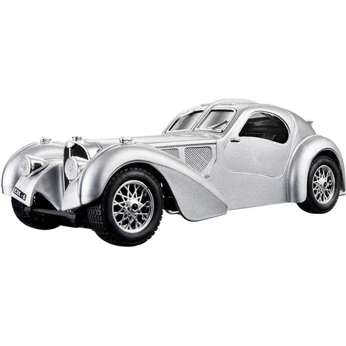 Bugatti Atlantic 1936, 1:24 - Detailgetreues Modell von Bburago - Maßstabsmodell im Maßstab 1:24, ideal für Sammler und Modellbau-Enthusiasten. Hochwertige Verarbeitung und authentische Details machen es zu einem echten Blickfang.