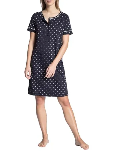 CALIDA Nachthemd für Damen, Gr. S (40/42), blau von CALIDA