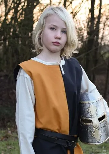 Battle-Merchant Kinder Waffenrock Lucas in gelb von Battle-Merchant
