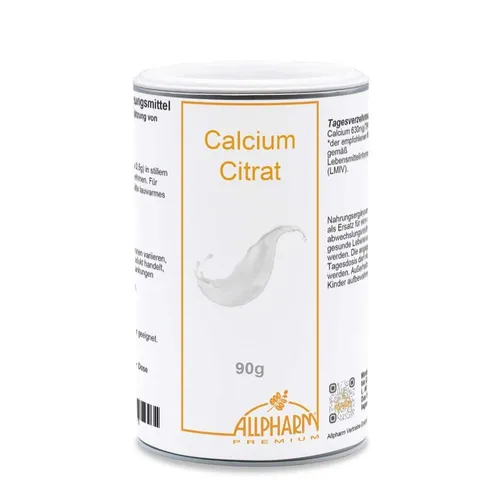 Raab CALCIUMCITRAT - Hochwertiges Calcium für starke Knochen - Calcium Nahrungsergänzungsmittel zur Erhaltung normaler Knochen und Zähne, unterstützt auch die Muskelfunktion und den Energiestoffwechsel.