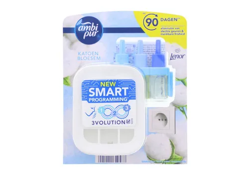 ambi pur Raumduft AmbiPur 3volution Starterset Duftstecker Cotton Blossom 20ml elektrisc