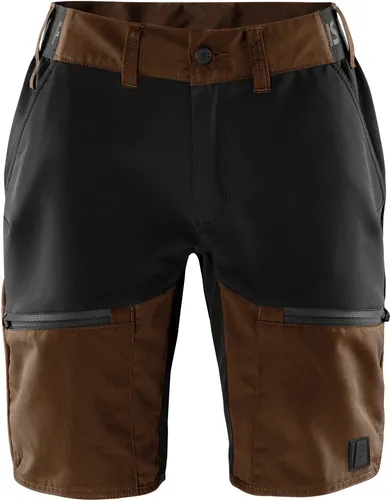 Fristads Kansas 131300-399 Carbon Semistretch Outdoor Shorts Damen Gr.M Rot/Schwarz - Arbeits- & Schutzkleidung, strapazierfähige Semistretch-Shorts für optimalen Komfort und Bewegungsfreiheit beim Outdoor-Einsatz.