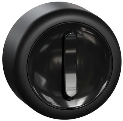 Elso WDE015921 Universalschalter (6/1) 16A, Renova, Schwarz von ELSO