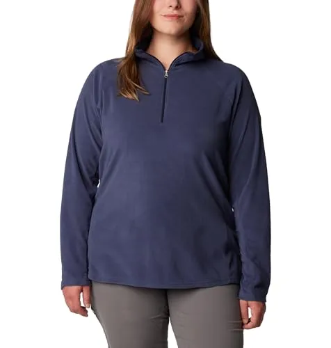 Columbia Glacial IV 1/2 Zip Fleece Pullover für Damen, XS - Fleecejacke für Damen, ideal für kalte Wintermorgen. Mit Halb-Reißverschluss für anpassbaren Wärmerückhalt und optimaler Passform dank Komfortstretch-Material.