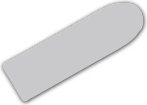 Bügelbrettbezug 150x51cm Silber