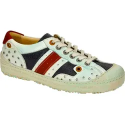 Eject DASS Herrenschuhe - Weiße Sneakers für Freizeit - Businessschuhe aus hochwertigem Echtleder mit herausnehmbarem Fußbett und robuster Gummisohle, ideal für stilvolle Freizeitlooks.