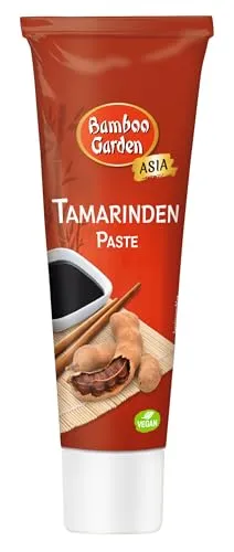 Bamboo Garden - Tamarindenpaste | Milde Würze für Currys, Chutneys und Suppen | Vegan | 50 g in der Tube