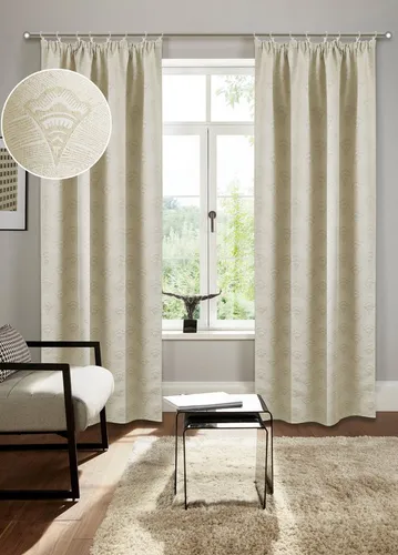 Bruno Banani Verdunkelungsvorhang Alessio in beige von bruno banani