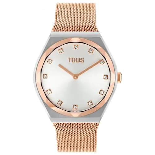 TOUS Karat Round Mesh Uhr 3000139900 Stahl