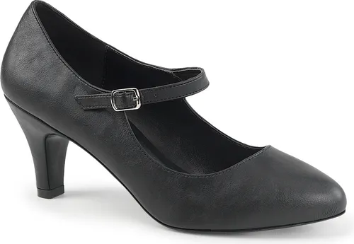 DIVINE-440 Damen Pumps von Pleaser Pink Label, Schwarz, EU 44, US 14