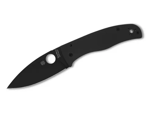 Spyderco Messer Bodacious G10 Black Blade PlainEdge Compression Lock