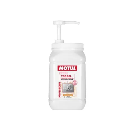 Motul Handreiniger TOP GEL 108728 - Öle & Schmierstoffe, effektive Reinigung für stark verschmutzte Hände, pflegt die Haut und entfernt Öl, Fett und Schmutz mühelos.