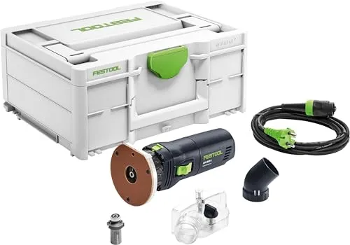 FESTOOL 574355 Kantenfräse OFK 500 OFK 500 Q-Plus R3, Schwarz/ Grün